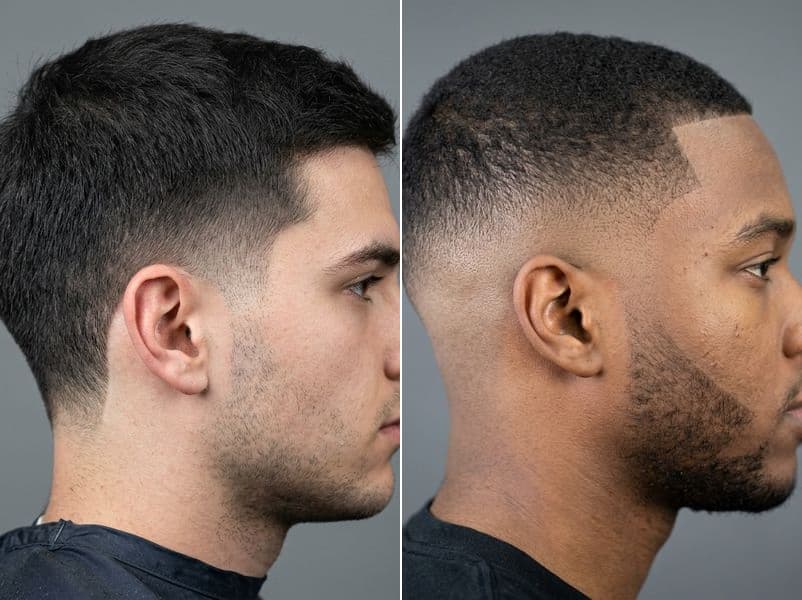 Taper vs Fade