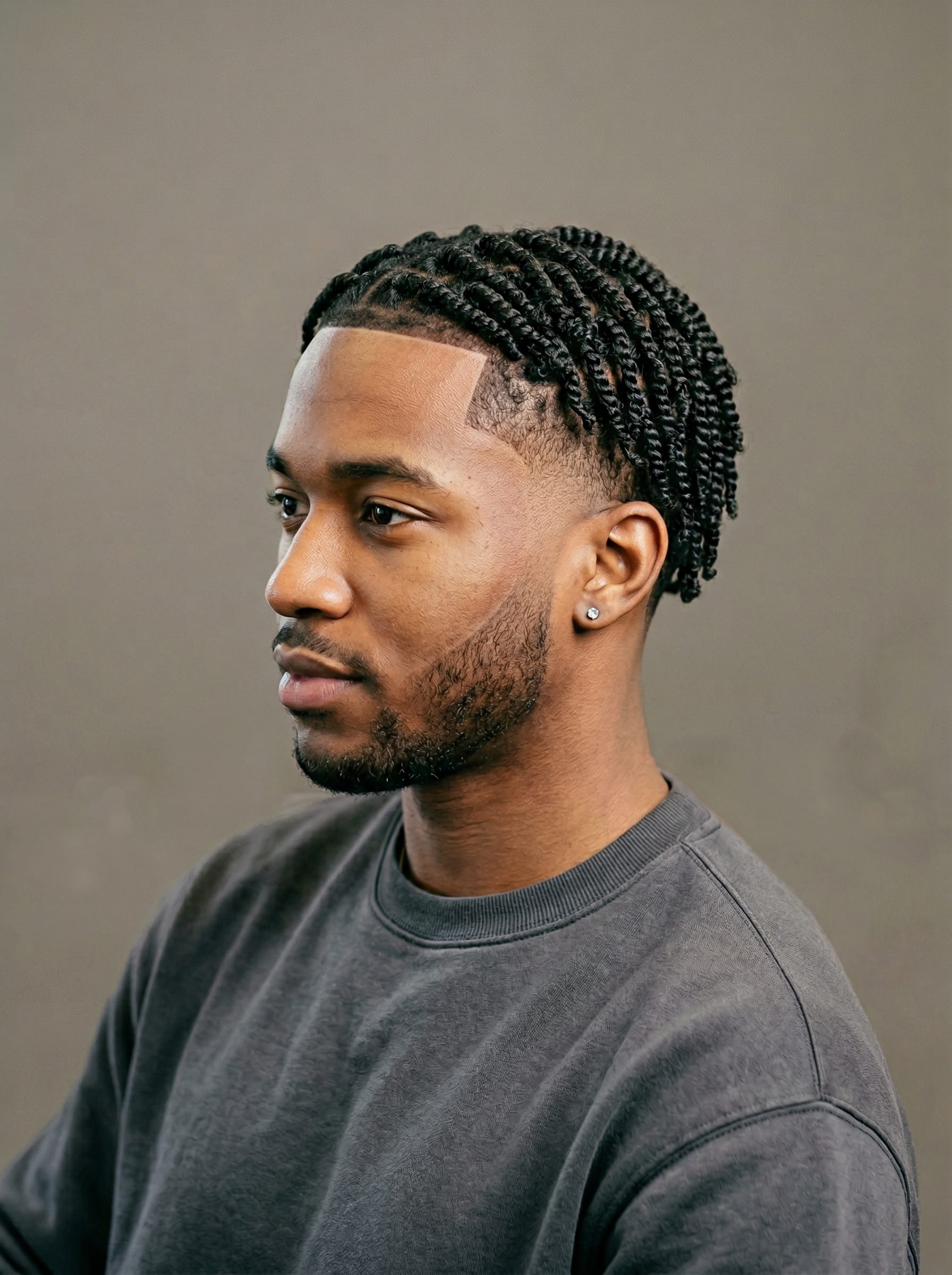 Mini Twists haircut — Smaller, more numerous two-strand twists for a refined, versatile protective style